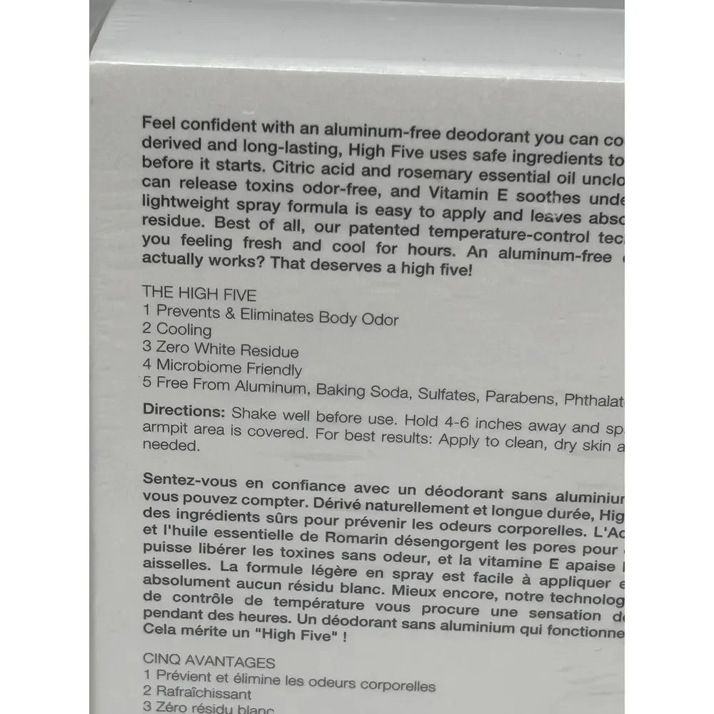 Lime Life By Alcone High Five Aluminum-free‎ Deodorant Discovery Set Spray